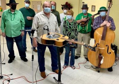 band at the facility