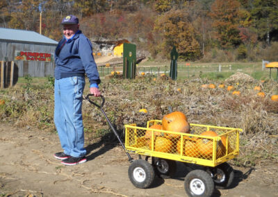 resident at the pumpkin patch