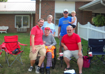 family members with a resident